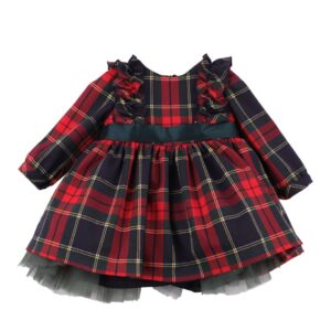 Bimbalo Baby Girl Tartan Plaid