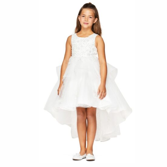 Cinderella Elegant Short Party Drees White 1