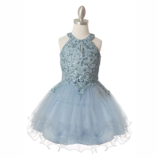 Cinderella Sparkly Elegant Party Dress