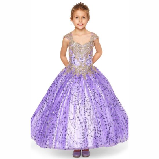 Cinderella Sparkly Elegant Party Dress