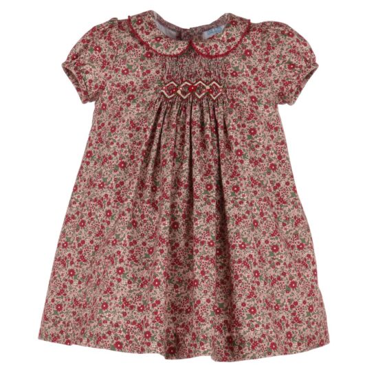 Granberry Floral Smock Float Dress