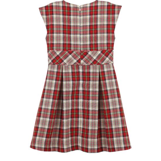 Luli & Me Stuart Plaid Tabs Dress3