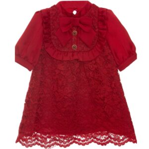 Pitachou Red Dress woven Holiday