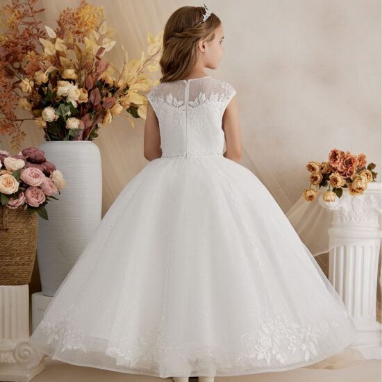 Princess Daliana Communion Off White Elegant