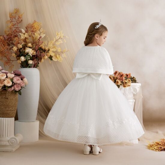 Princess Daliana Communion off White Long