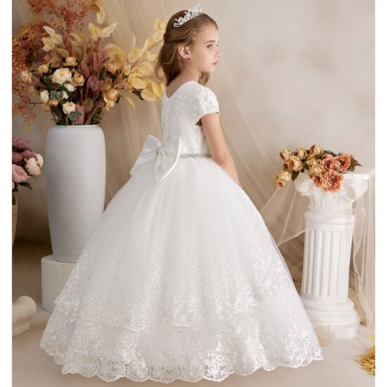 Princess Daliana long Communion Dress