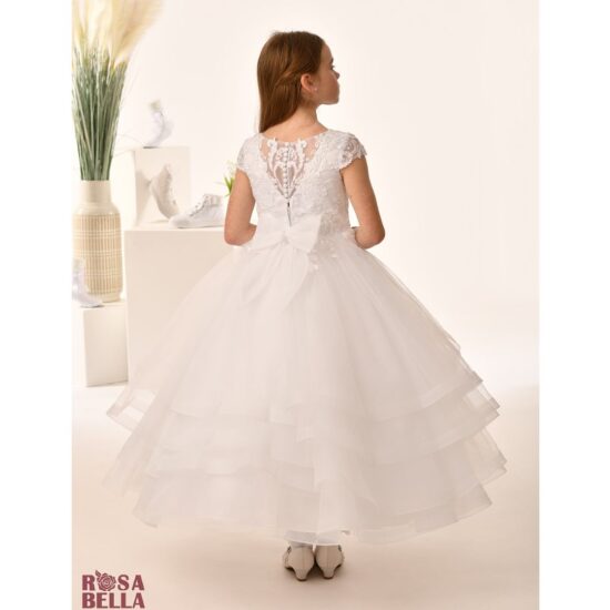 Sweetie Pie Dream Charm Layered Lace and Tulle Communion Dress