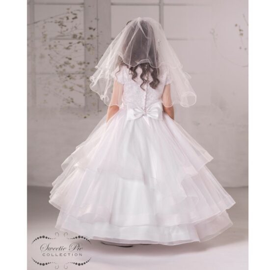 Sweetie Pie Long White Communion Dress