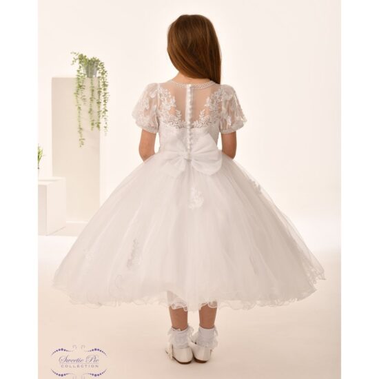 Sweetie Pie Long White Communion Dress