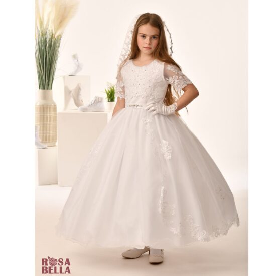 Sweetie Pie White Communion Dress