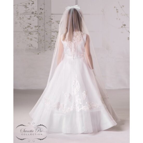 Sweetie Pie Long White Communion Dress