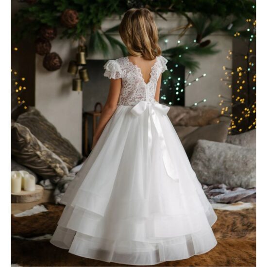 Teter Warm Thompson - Girl's Horsehair Communion Dress.