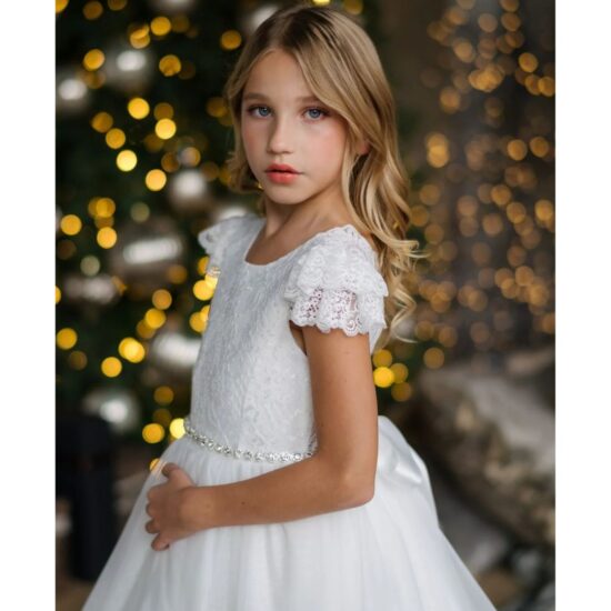 Teter Warm Thompson - Girl's Horsehair Communion Dress.