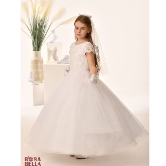 Sweetie Pie White Communion Dress