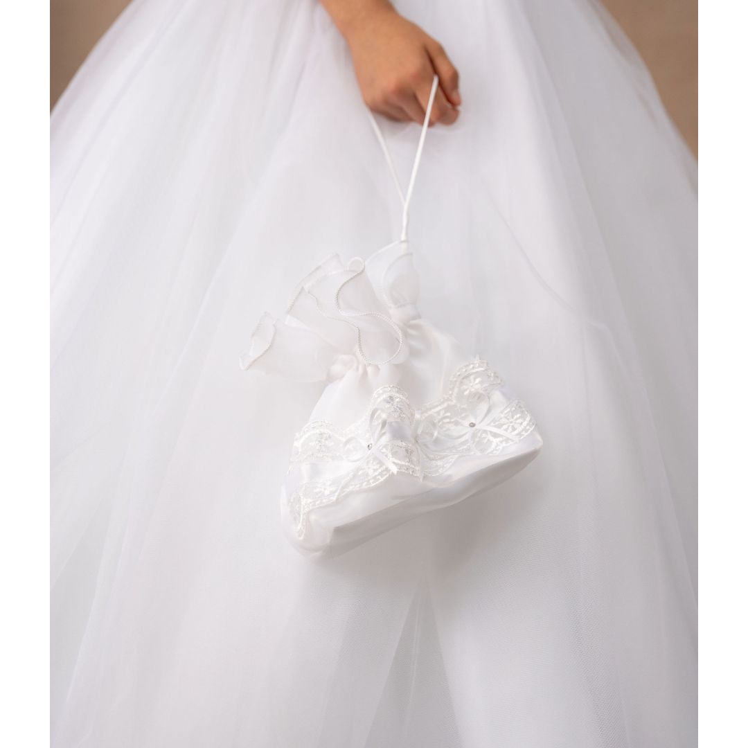 Sweetie Pie Elegant Lace Communion Bag