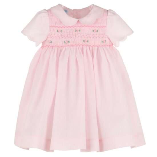 Luli And Me Enchanting Smock Dress, Pink