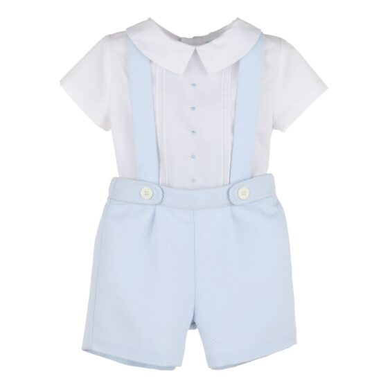 Luli & Me Timeless Treasures Boy Set, Blue