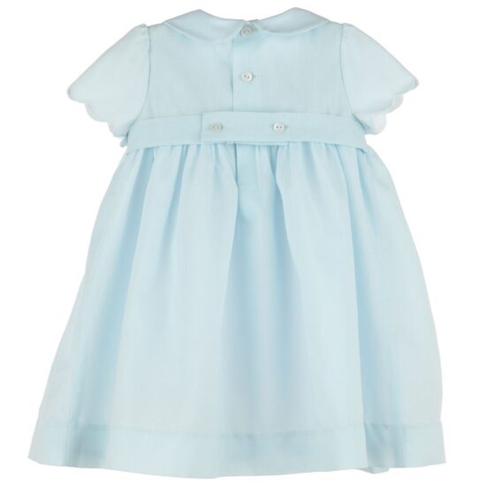 Luli and Me Enchanting Smock Dress, Blue