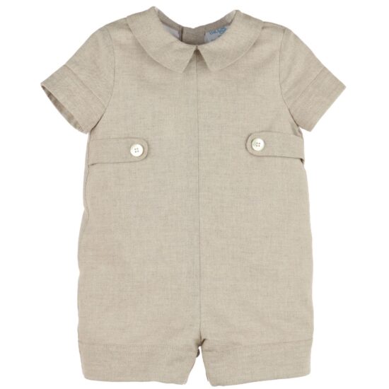 Sophie & Lucas Linen Boy Bubble, Beige